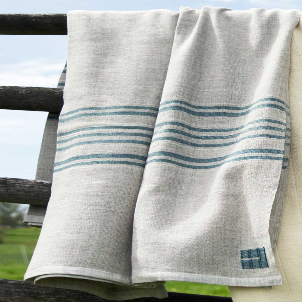 Heritage Blanket - teal