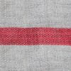 Swans Island Company - Island Collection Scarf in natural Grey with Winterberry stripes - Swatch.
