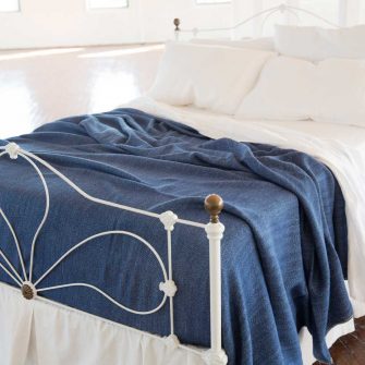 Acadia Blanket - Nautical Blue