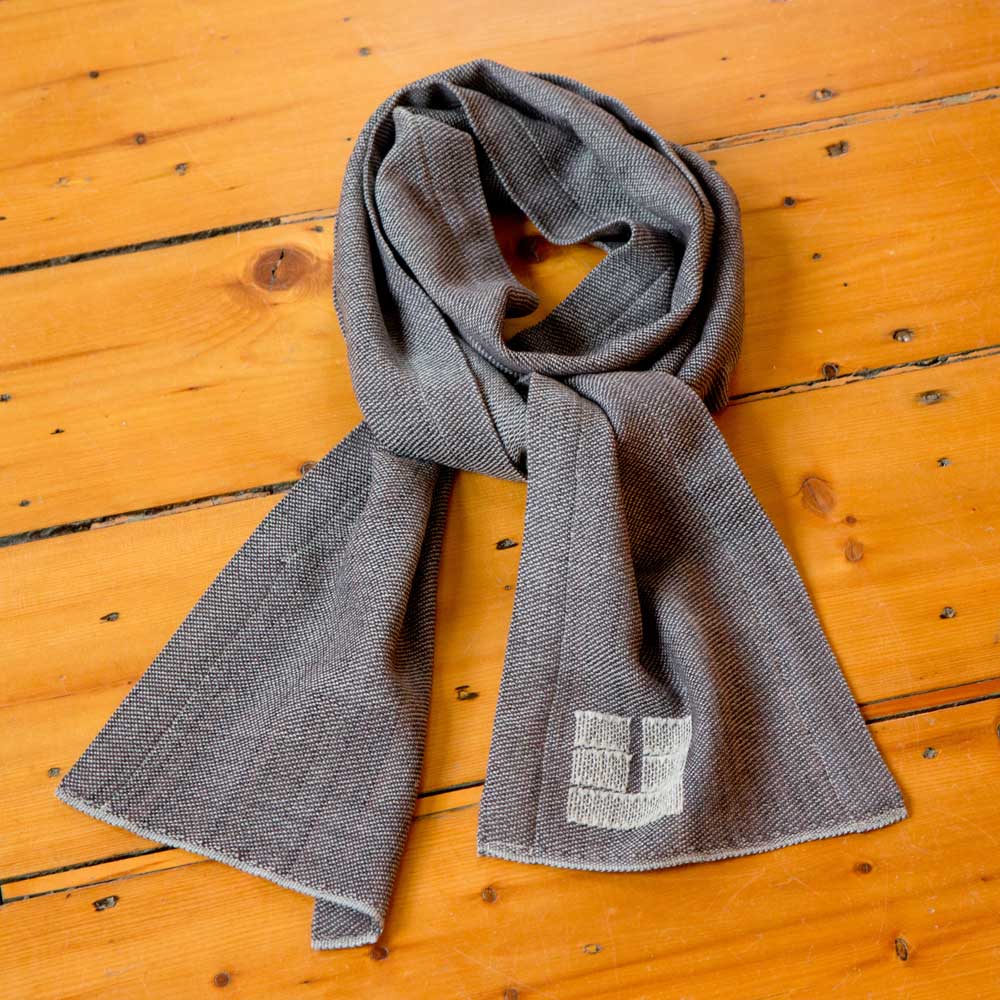 Camden Scarf - charcoal