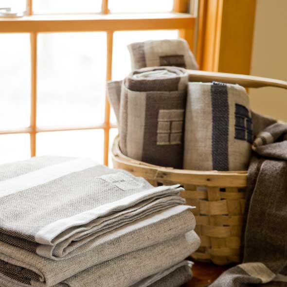 Heritage Blankets stacked