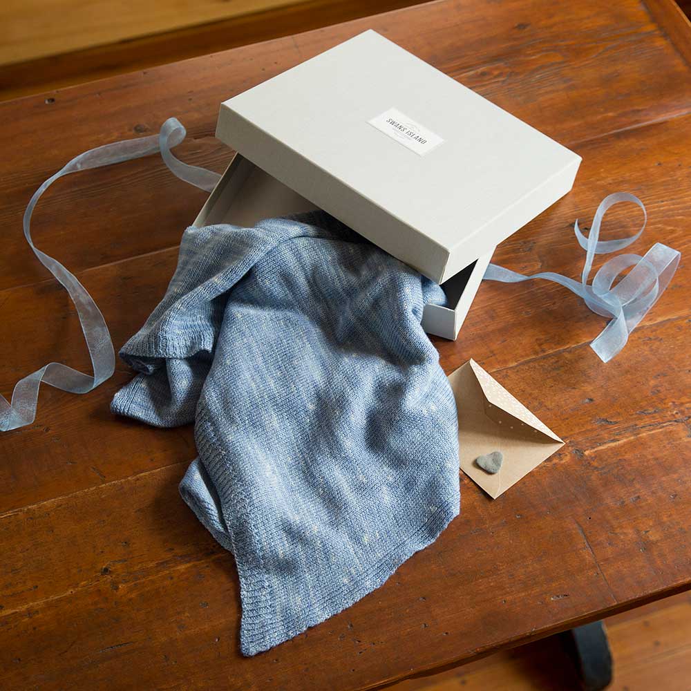 linen gift box