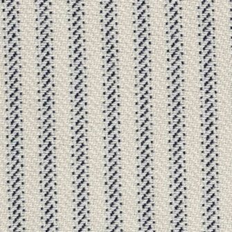 Swans Island's Cotton Ticking Throw blanket is woven in Maine with 100% American cotton.