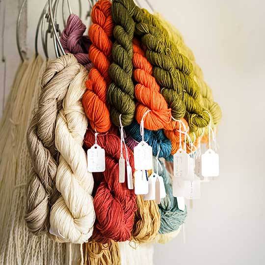 yarn with tags