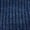 Swans Island Fisherman's Beanie - Knit in USA with soft, hand-dyed silk merino. Midnight swatch