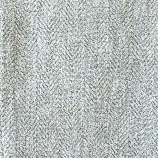 Swans-Island-Richmond Throws woven in Maine with 100% American cotton. Shown here in Blue/Green, swatch.