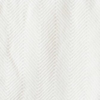 Swans-Island-Chevron Chenille Throws woven in Maine with 100% American cotton. Shown here in Natural. Swatch